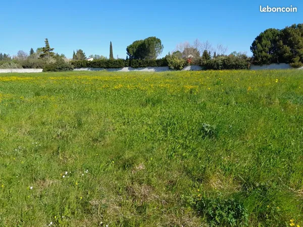 Terrain 375 m² Sorgues