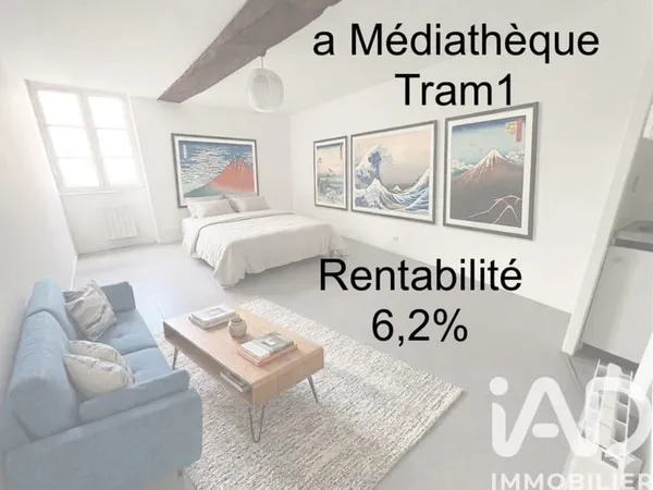 Appartement 1 pièce 31 m²