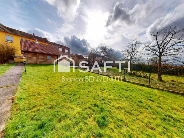 Maison avec terrain constructible