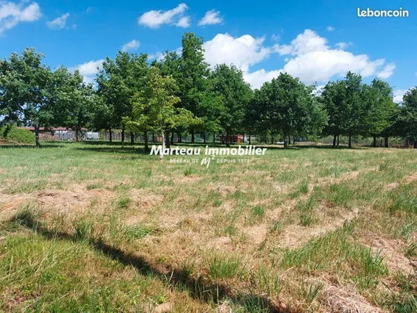 Terrain 1664 m² SAINT AUBIN DE LOCQUENAY