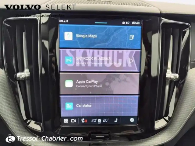 Volvo Xc60 t6 awd hybride rechargeable 253 ch+145 ch geartronic 8 ultra style chrome — photo 11