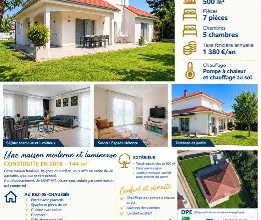 à vendre - maison familiale