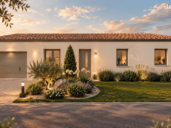 Projet de construction d'une maison 85 m² avec terrain à NIEULLE-SUR-SEUDRE (17)