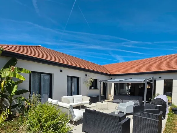 Maison meublée 120m2+studio 13m2-Bouville (91)-Aux portes de la forêt de Fontainebleau
