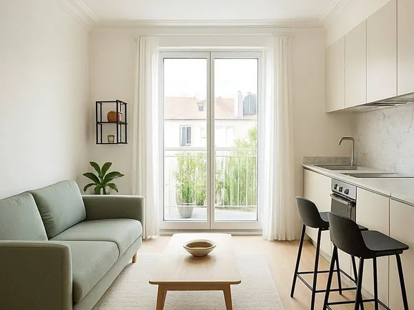 Appartement 2 pièces 38 m²