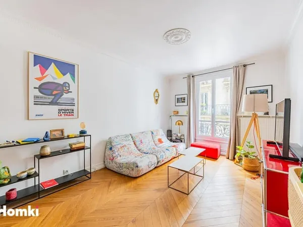 Appartement T3 de 60m² à Paris 75017, Rue des Apennins