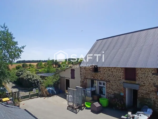 Pension canine et féline avec maison d'habitation