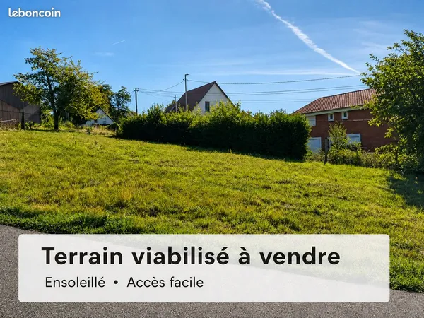 Terrain viabilisé Muespach