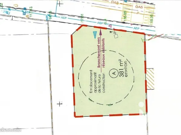 Terrain 381 m² Tournon-sur-Rhône