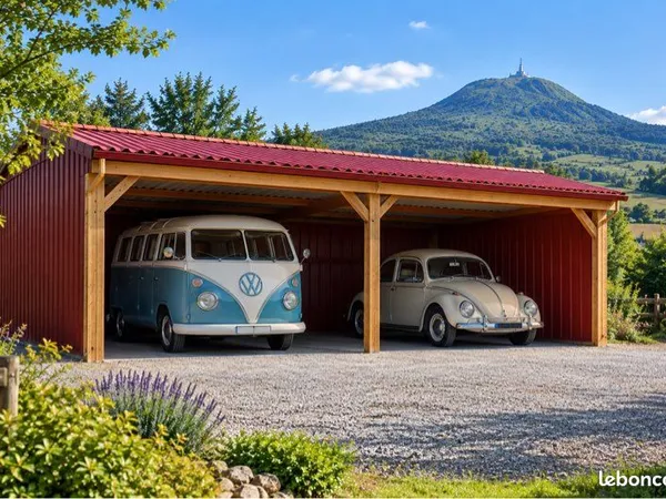 Parking camping car