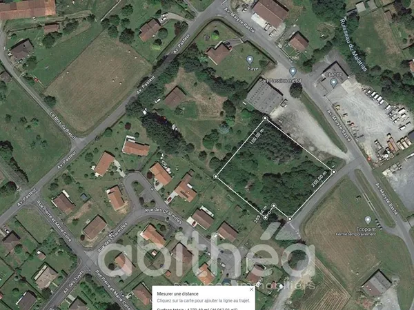 Terrain industriel de 4 047 m2 Zone dédiée à votre projet