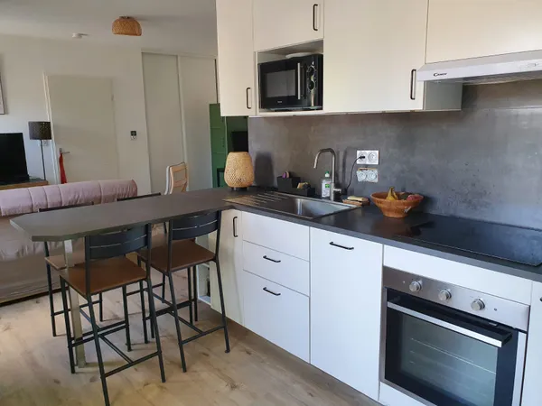 Location appartement meublé Nantes - T2 entre la Contrie et Procé