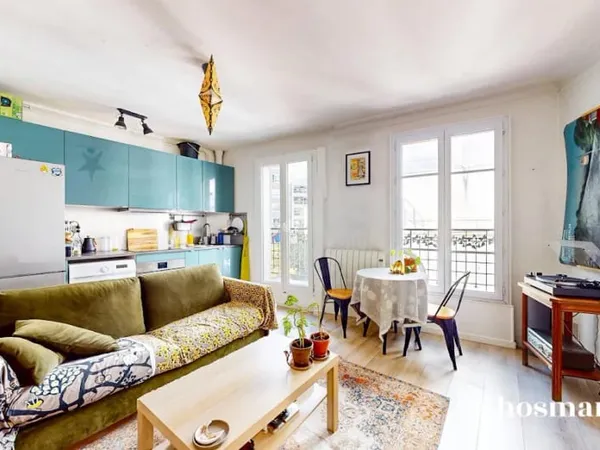 Appartement 2 pièces 32 m²