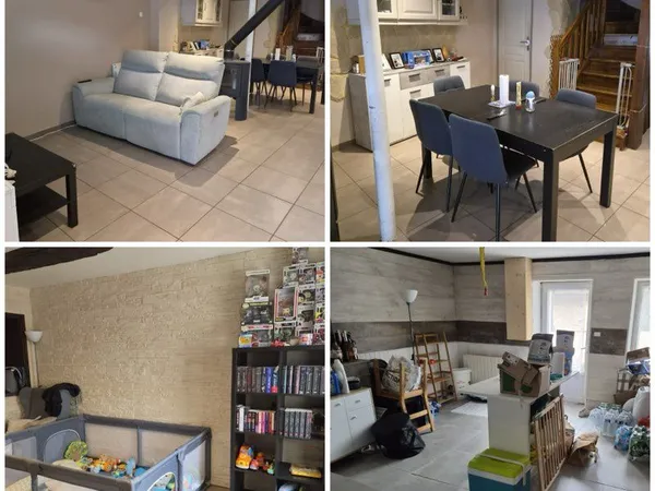 Maison 6 pièces (3 chambres) à louer