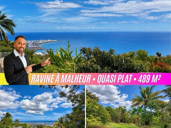 Terrain 489 m² La Possession