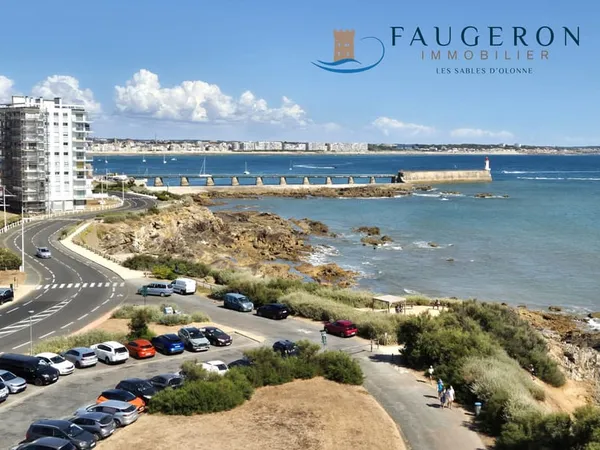 LA CHAUME - Appart T3 de 69 m2 Face Océan + cave & parking