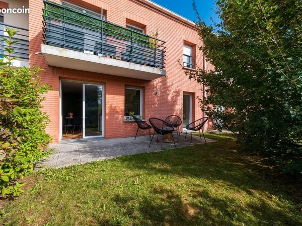 A louer - Appartement T2 avec terrasse et jardin à Bois-Grenier