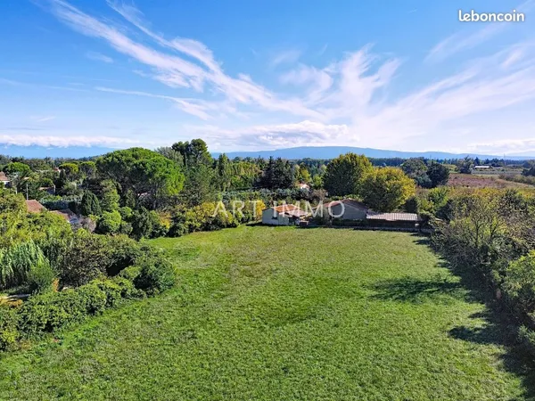 Terrain 400 m² CHATEAUNEUF DE GADAGNE