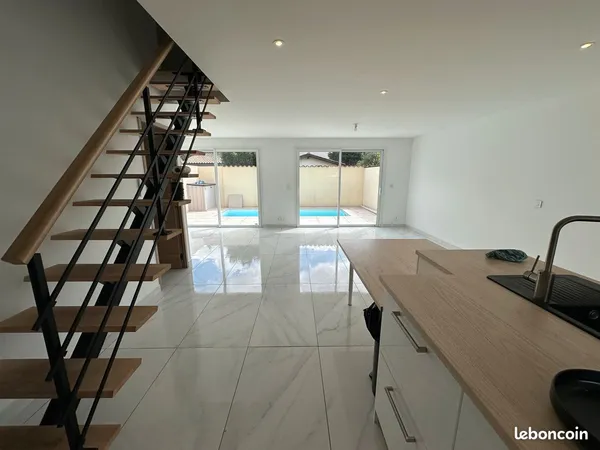 Maison contemporaine 156 m² - Piscine - DPE A - Le Bouscat