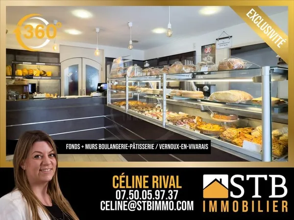 Murs et fonds de commerce Boulangerie Pâtisserie