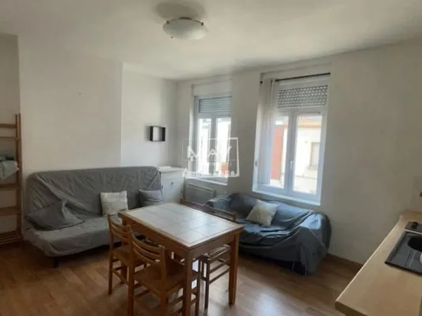Appartement 2 pièces 34m² meublé Lille Vauban