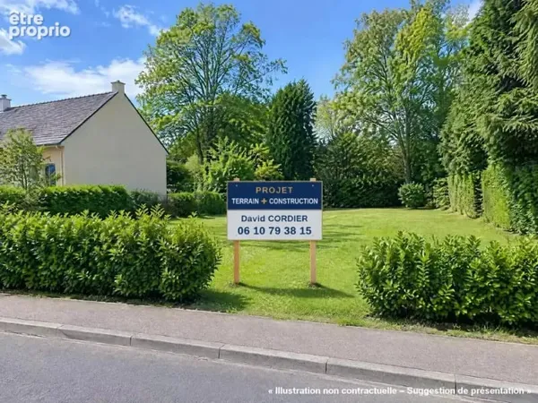 Terrain 1 065 m² à vendre à Les Ormes-Sur-Voulzie (77134)