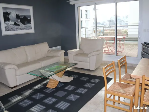 Appartement T2 - 42 m2+ 15 m2 terrasse