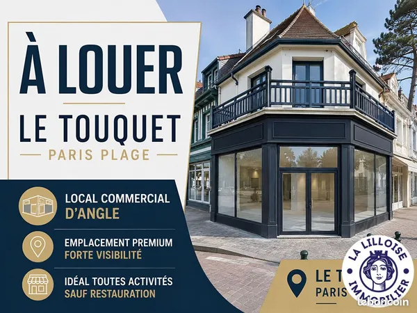 Local 48 m² LE TOUQUET PARIS PLAGE