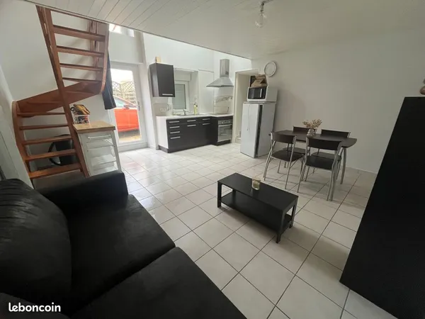 Appartement/maison 2 pièces 45m2 (31m2Loi Carrez)