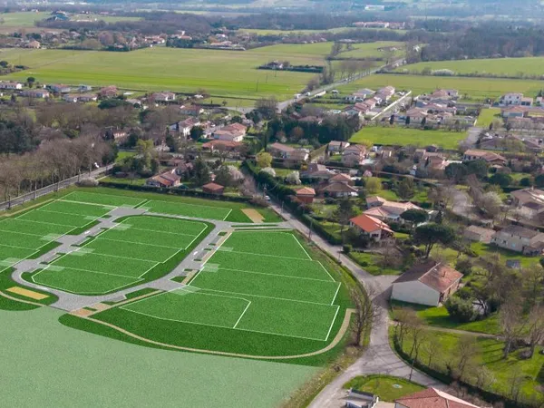Terrain en individuel 600 m²