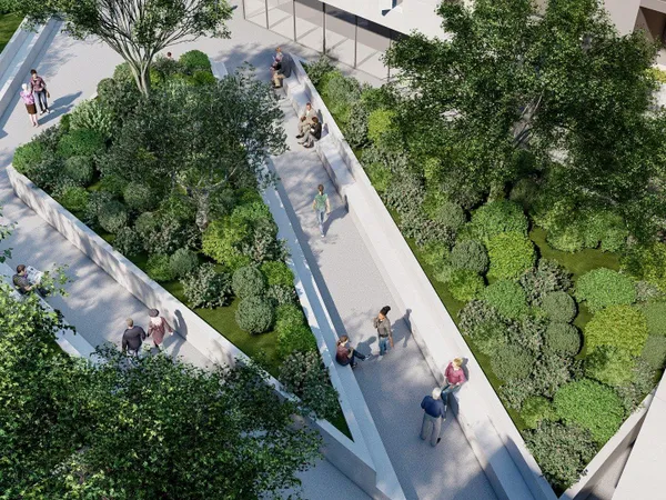 Beau T3 neuf avec terrasse et parking