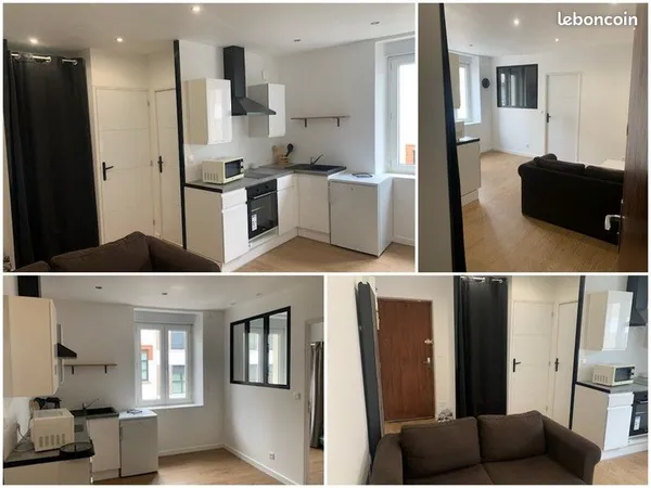 F2 meublé en résidence sécurisée + place de parking Reims Centre (Rue de Cernay - axe Jean Jaurès / 