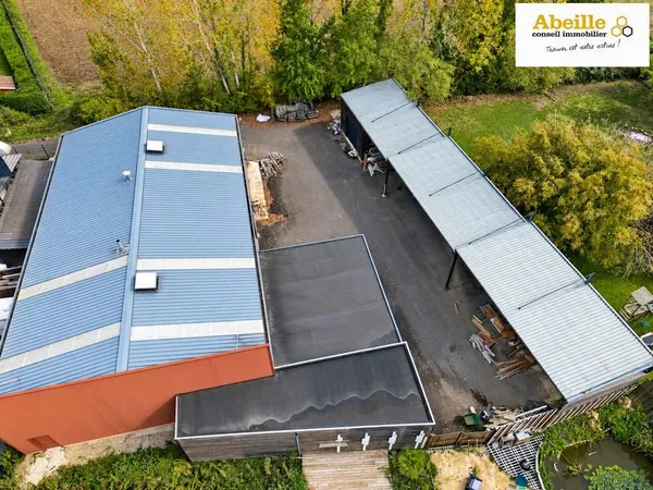 LOCAL BOISSY-SOUS-SAINT-YON 600M2, 1543m2 DE TERRAIN