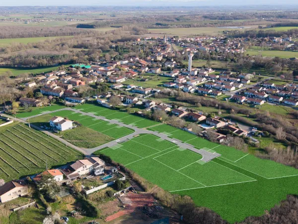 Terrain en lotissement 295 m²