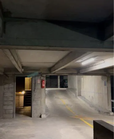 Grand Parking sous terrain
