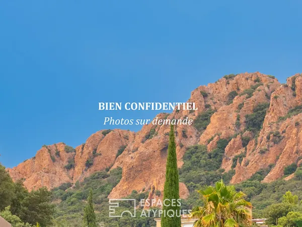 Duplex avec vue sur l'Estérel à 100 m de la plage
