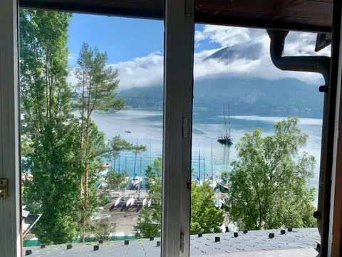 Chambre vue lac et montagne Annecy