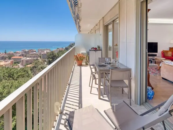 Exclusivité - Roquebrune-Cap-Martin - Plateau du Cap - Appartement 2 pièces 70 m² avec vue mer, terr