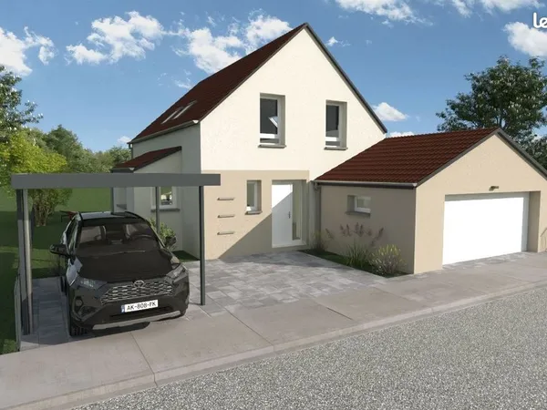Maison de 6 pièces 107 m2 Otterswiller