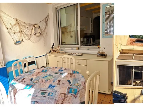 A Valras-Plage : Particulier vend maison de pêcheur de 48 m² rénovée à 100 m de la plage, sans trava