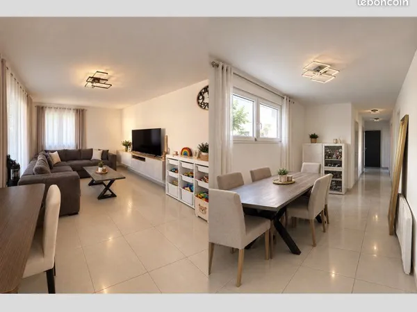 Appartement 3 pièces 78,57 m² avec terrasse, garage et parking — Hégenheim