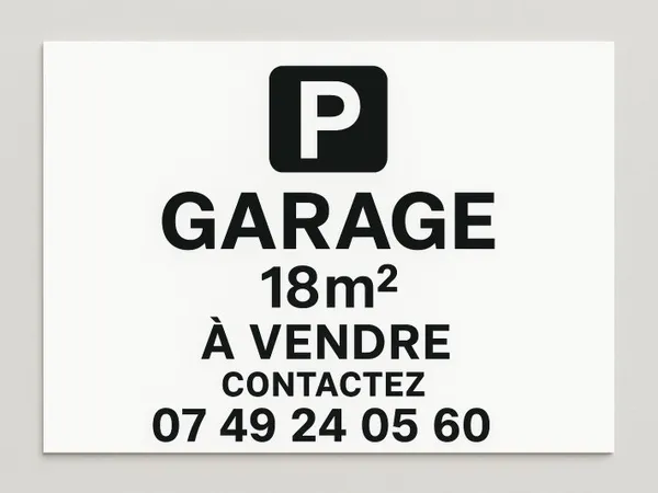 Parking 18 m²