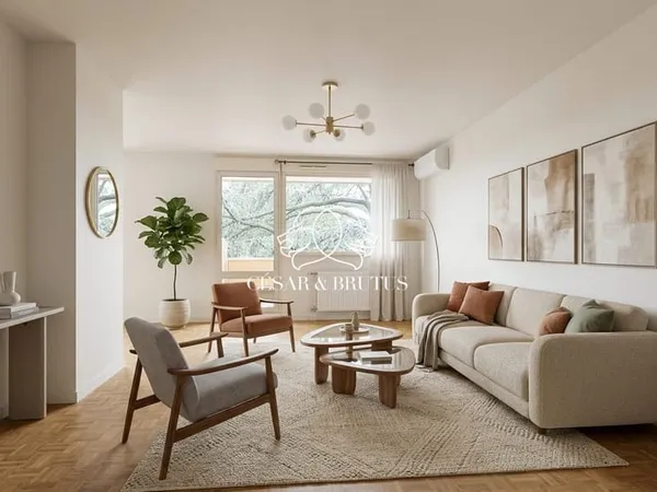 Grand appartement avec balcon