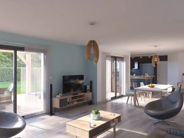 Maison neuve 5 pièces 144 m²