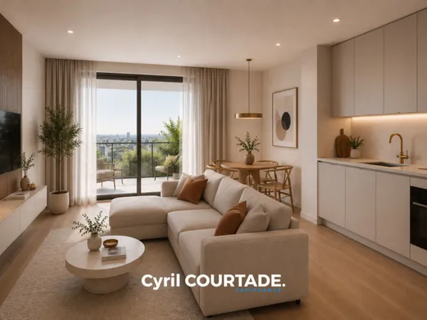 Lattes, Dpt Hérault (34), Appartement 2 pièces avec terrasse