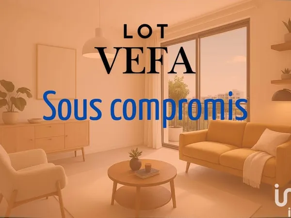 Appartement 2 pièces 46 m²