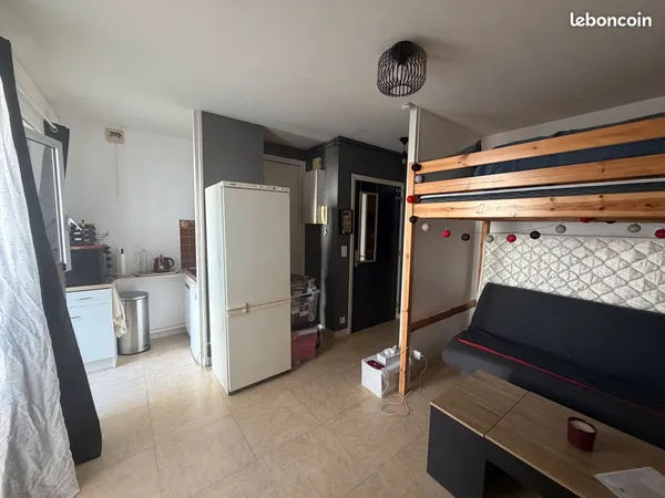 À louer non meublé, studio 21 m² centre ville de Lorient