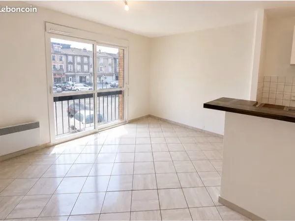 T2 32m2 lumineux - centre ville Cazères - cave - idéal investissement ou logement principal