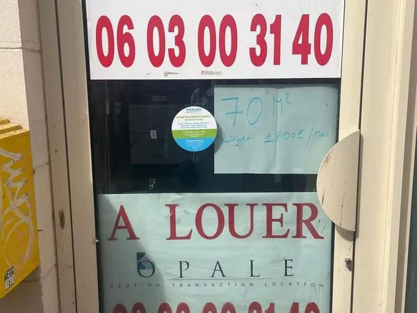 Bureaux 70 m²