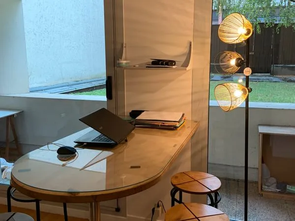 A louer studio meublé 26,25 m2 à 2 mn Maison Blanche disponible 01/12/26 voire plus tôt